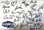 Autogramy HC Kometa Brno