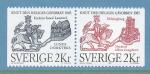 1985, Švédsko Mi-**1334/35