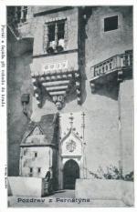 Hrad Pernštejn - vchod