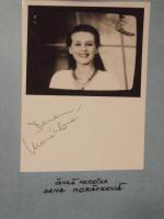 Autogram Dana Morávková