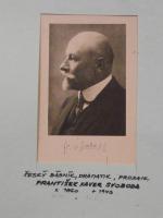 Autogram František Xaver Svoboda