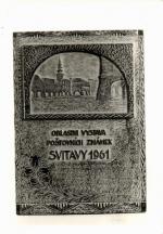 Svitavy - výstava poštov. známek 