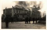 Kyšperk - požár divadla r. 1933