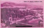 Děčín - zámek a řetězový most 