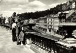 Karlovy Vary - pohled z terasy kolonády