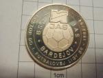 Plaketa pamiatky Bardejov / futbal JAS Bardejov