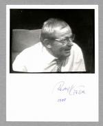 Autogram Rudolf Křesťan 