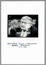 Autogram Karel Šiktanc