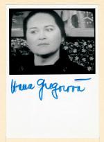 Autogram Hana Gregorová