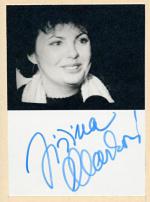 Autogram Jiřina Marková
