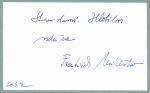 Autogram František Mikloško