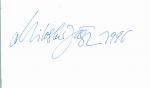 Autogram Miloslav Jágr