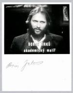 Autogram Boris Jirků 