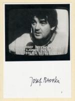 Autogram Josef Peterka