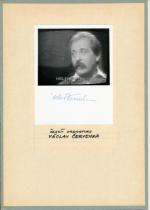 Autogram Václav Červenka