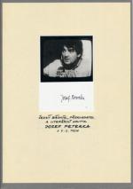 Autogram Josef Peterka