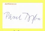 Autogram Pavel Dyba
