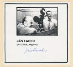 Autogram Ján Lacko 