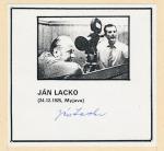 Autogram Ján Lacko