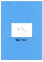 Autogram Petr Stach