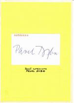 Autogram Pavel Dyba