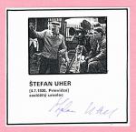 Autogram Štefan Uher 