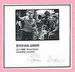 Autogram Štefan Uher
