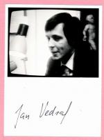 Autogram Jan Vedral
