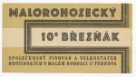 PE - Malý Rohozec 10°