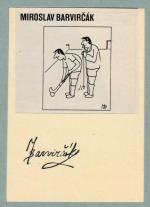 Autogram Miroslav Barvirčák