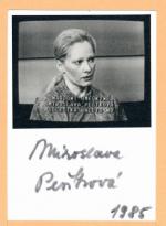 Autogram Miroslava Pešíková