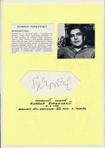 Autogram Rudolf Šipkovský