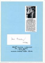 Autogram Jan Klak