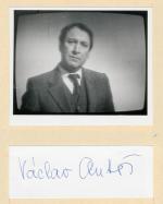 Autogram Václav Antoš