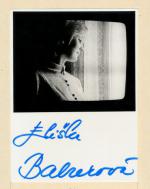 Autogram Eliška Balzerová
