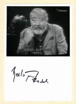 Autogram Radek Bartoník