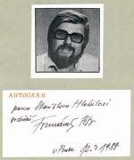 Autogram Petr Formánek