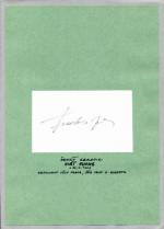 Autogram Jiří Fuchs