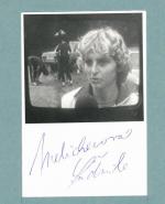 Autogram Ludmila Melicharová 