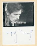 Autogram Petr Novotný 