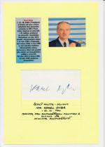 Autogram Karel Dyba