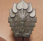 Odznak Slovanská zeměděls. výstava 1948