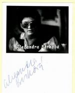 Autogram Alexandra Berková