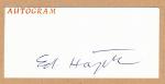 Autogram Eduard Hájek