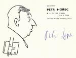 Autogram Petr Hořec 