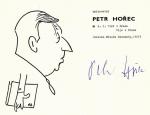 Autogram Petr Hořec