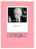 Autogram Rudolf Chmel