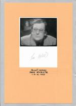Autogram Jan Hyklík