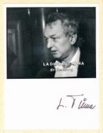 Autogram Ladislav Tůma