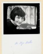 Autogram Olga Walló 
